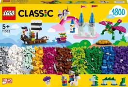 LEGO Classic 11033 Fantasie-Universum Kreativ-Bauset