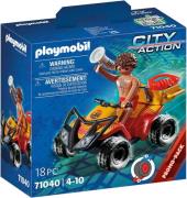 Playmobil 71040 City Action Rettungsschwimmer-Quad Baukasten