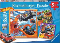 Ravensburger Puzzles Hot Wheels 3x49 Teile