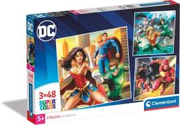 Clementoni DC Comics Justice League Puzzles 3x48 Teile