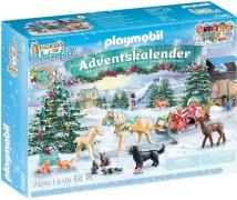 Playmobil 71345 Horses of Waterfall Adventskalender Weihnachtliche Sch...