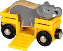 BRIO World 33969 Elefant und Wagen