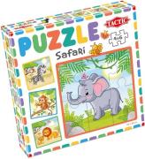 Tactic Puzzle Mein Erstes Puzzle Safari, 4x6 Teile