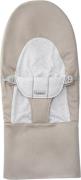 BabyBjörn Balance Soft Stoffsitz Gewebe, Jersey-Stoff, Beige/Grau