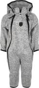 Lindberg Bormio Fleece-Overall, Grey Melange, 98