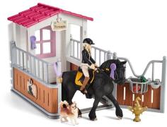 Schleich 42437 Pferdebox mit Horse Club Tori &  Princess