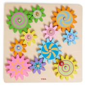 VIGA Puzzle Zahnrad FSC