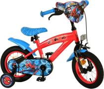 Marvel Spiderman Kinderfahrrad 14 Zoll, Rot