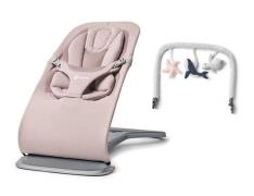 Ergobaby Evolve 3-in-1 Babywippe inkl. Spielbogen, Blush Pink