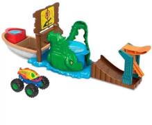 Hot Wheels Monster Trucks Swamp Chomp Spielset