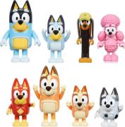 Bluey Figurenset Familie &  Freunde 8er-Pack