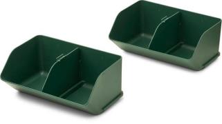 LIEWOOD Rosemary Aufbewahrungsboxen M 2er-Pack, Garden Green