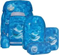 Beckmann Classic Kinder Rucksackset 22L, Ocean