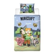 Minecraft Bettwäsche-Set 150x210 cm