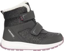 Viking Equip Warm WP 2V Winterstiefel, Charcoal/Dusty Pink, 26