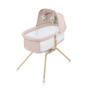 Lionelo Malin Evo Beistellbett, Beige Natural