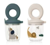 LIEWOOD Miranda Food Feeder 2er-Pack, All Together/Sandy