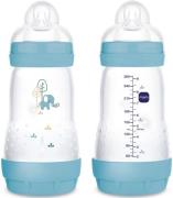 MAM Easy Start Babyflasche Anti-Kolik 260 ml 2er-Pack, Blau