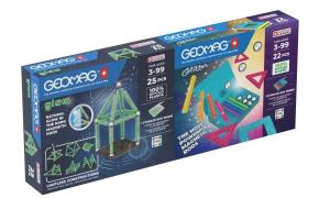 Geomag Glow &  Glitter Panels Bausatz 2er-Pack 47 Teile