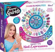 Shimmer n' Sparkle Trendy tips Nagelset Expressions