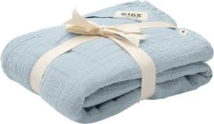 BIBS Cuddle Swaddle Musselintuch, Baby Blue