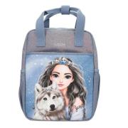 TOPModel Kinder Rucksack Wolf, Blau