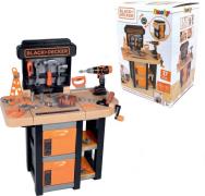 Smoby Black+Decker Bricolo Klappbare Werkbank