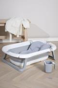 Beemoo CARE Assist Badewanne inkl. Badestütze &  Duschkanne, White/Gre...