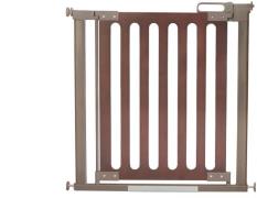 Safe &  Care SafeGate Wood Pressure Fit Klemmgitter, Braun