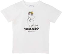 Mumin Figur Snorkfräulein T-Shirt, Weiß, 146-152