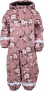 Lindberg Lekhyttan Gefütterter Regenoverall, Rose/Brown, 74