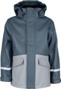 Lindberg Vestby Gefütterte Regenjacke, Blue/Grey, 140