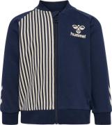 Hummel Stripy Full-Zip Pullover, Black Iris, 86