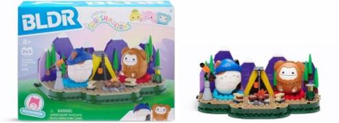 BLDR Squishmallows Bausatz Camping mit Cam &  Benny
