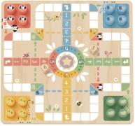 Tooky Toy Ludo Brettspiel 2-in-1