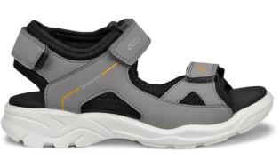 Ecco Biom Raft Kinder Sandalen, Steel/Black, 34