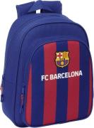 FC Barcelona Small Kinder Rucksack 9L, Marineblau/Bordeauxrot