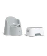Beemoo CARE Assist Töpfchen &  Hocker, White/Grey
