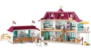 Schleich 42706 Horse Club Spielset Lakeside Wohnhaus mit Stall