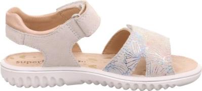 Superfit Sparkle Kinder Sandalen, Weiß/Gold, 29