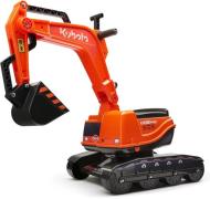 Falk Ride-On-Bagger Super Builder inkl. Helm, Orange