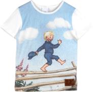 Emil I Lönneberga På Staketet T-shirt, Blå, 86
