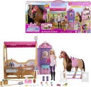 Barbie Ultimate Stall mit Puppe &  Pferd
