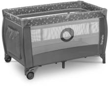 Lionelo STEFI PLUS Reisebett, Grey White