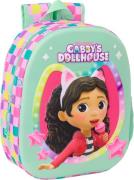 Gabby's Dollhouse 3D Kinder Rucksack 8.5L, Hellgrün