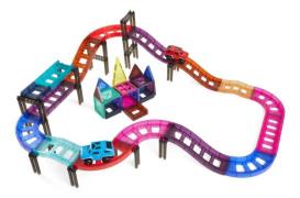 Fippla Autorennbahn Magnetische Bauteile 59 Teile