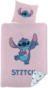 Disney Stitch Bettwäsche 150x210 cm, Rosa